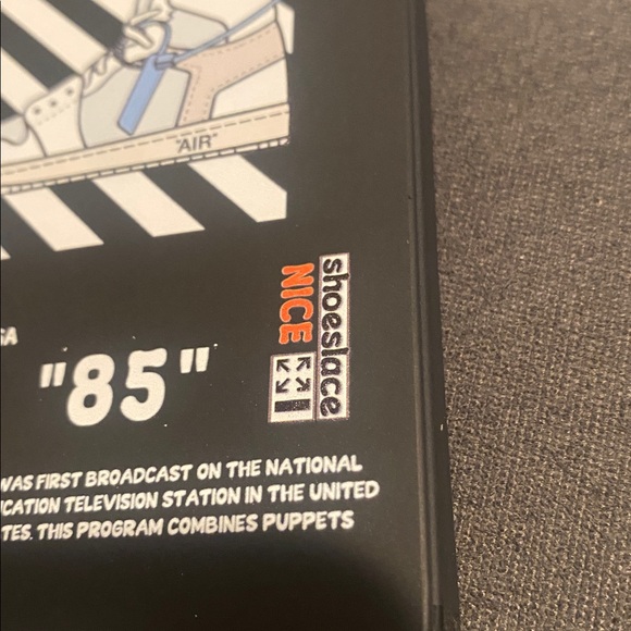 Off-White Black and White Striped iPhone Case - Picture 6 of 11